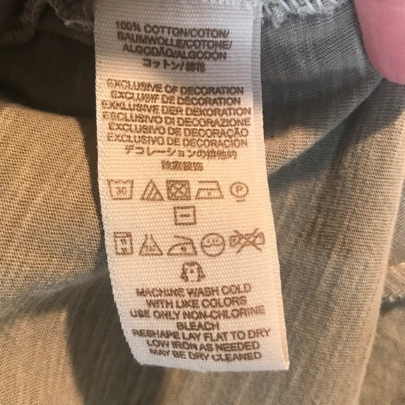 Free People Crochet Detail V Neck Henley Top - Picture 7 of 7